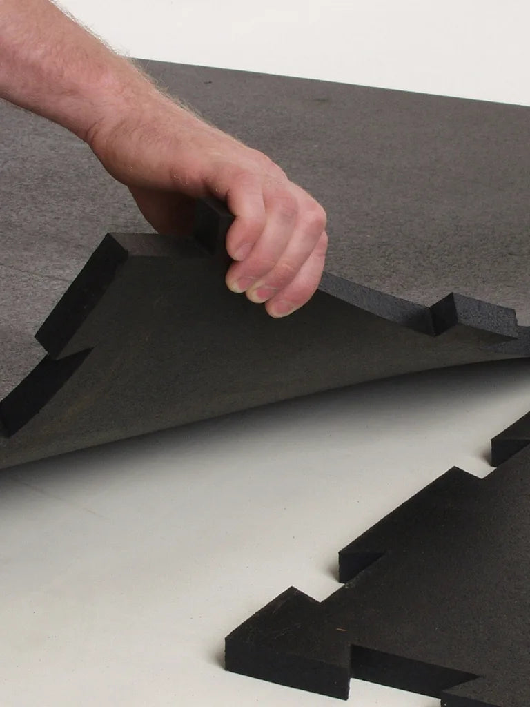 Axox Fitness 1sqm Rubber Interlocking Mat | Sole Fitness