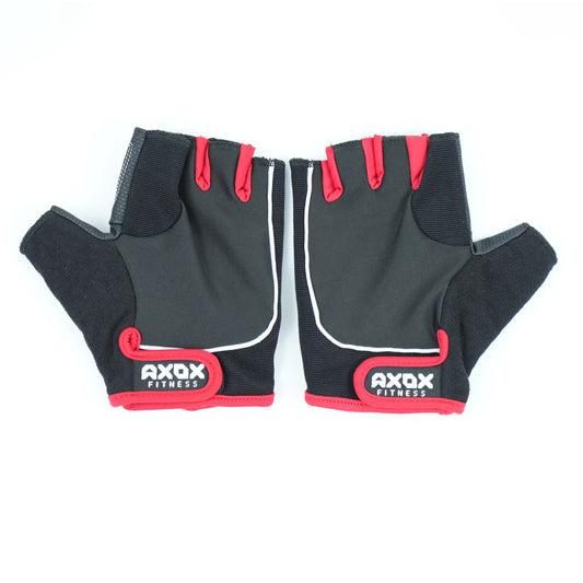 Axox Fitness Leather Fitness Gloves -  AX03GL-555S