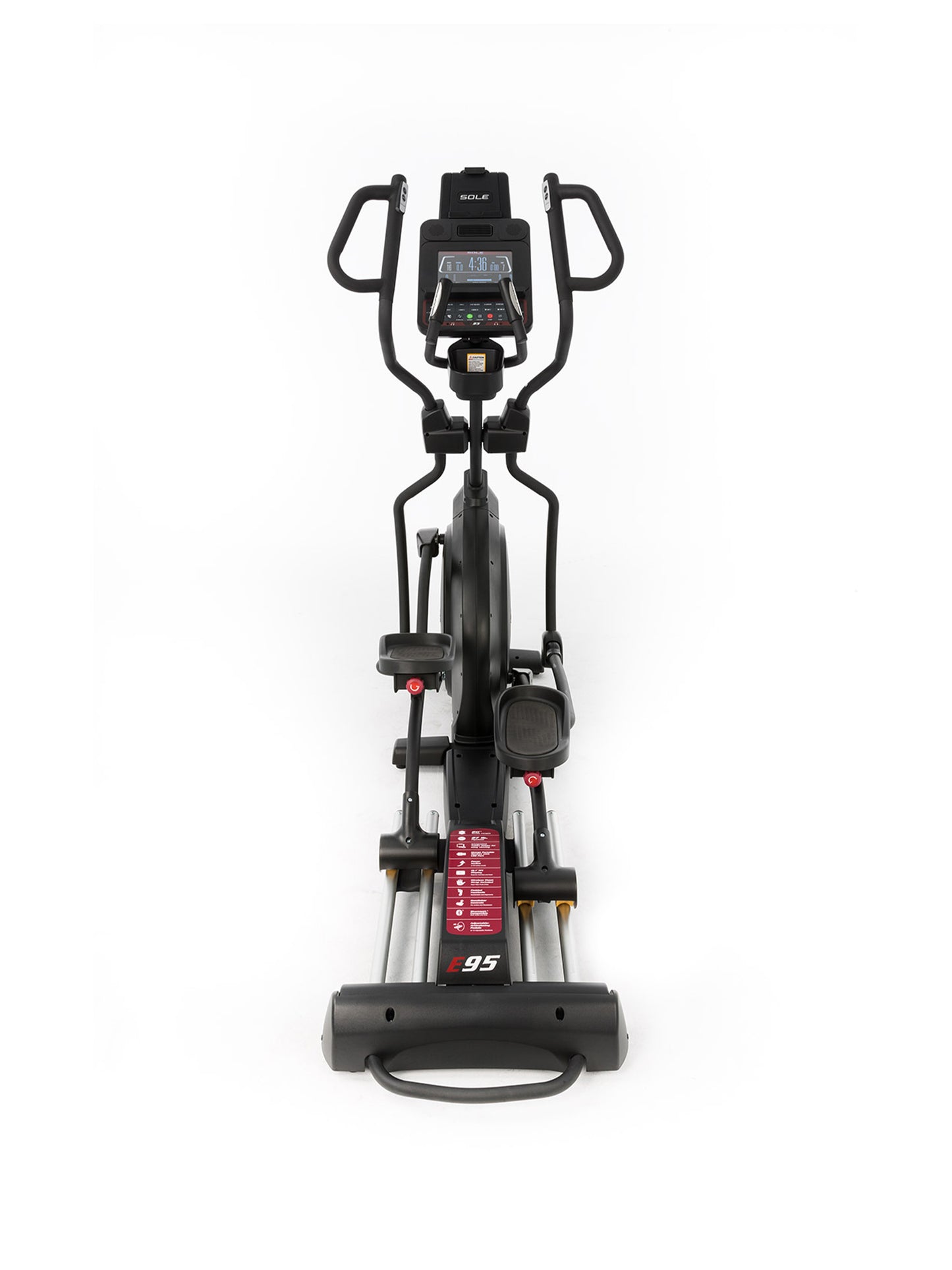 Sole Fitness E95 Elliptical Cross Trainer with 10.1"' Graphic Display