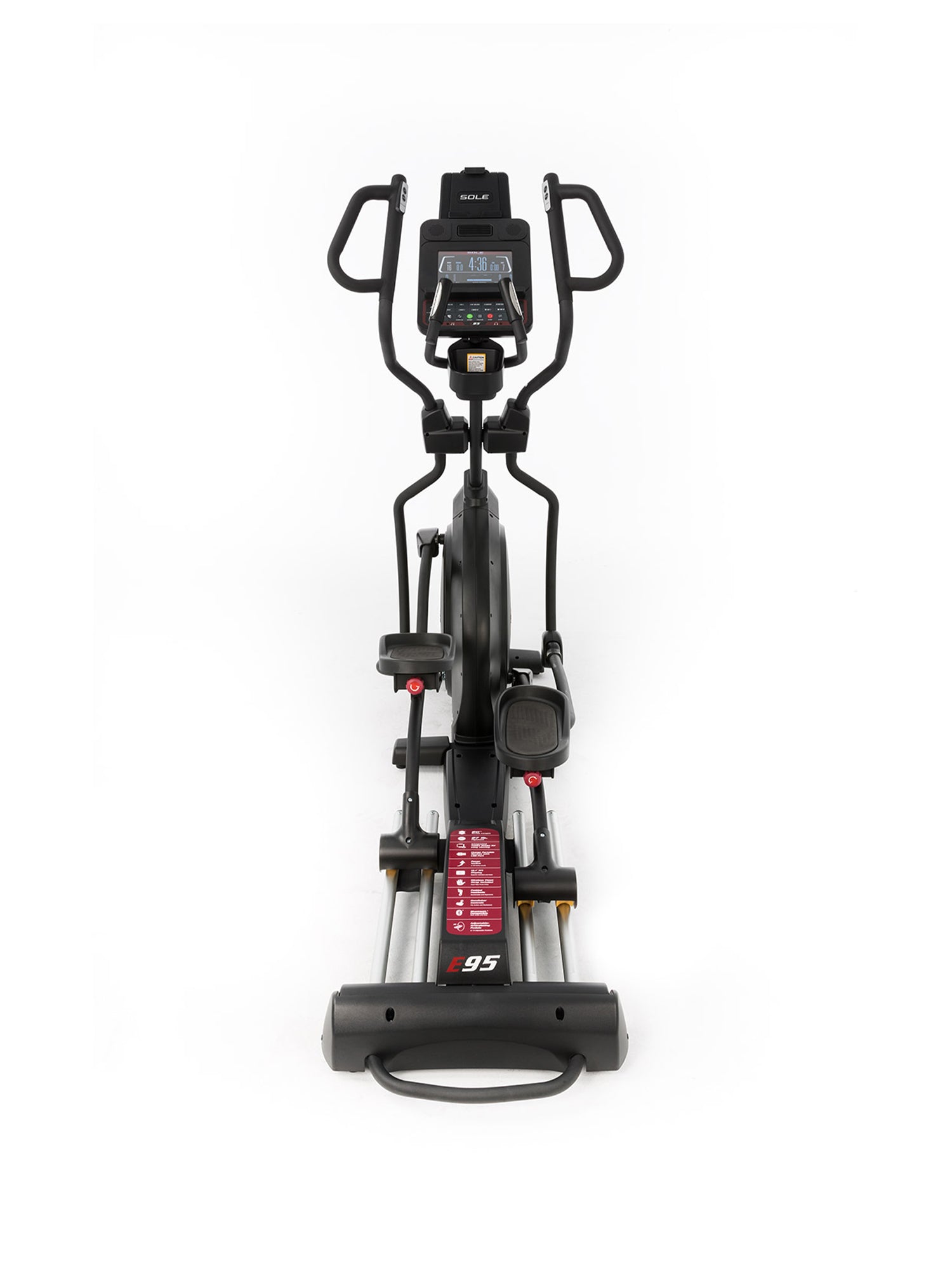 Sole Fitness E95 Elliptical Cross Trainer with 10.1"' Graphic Display