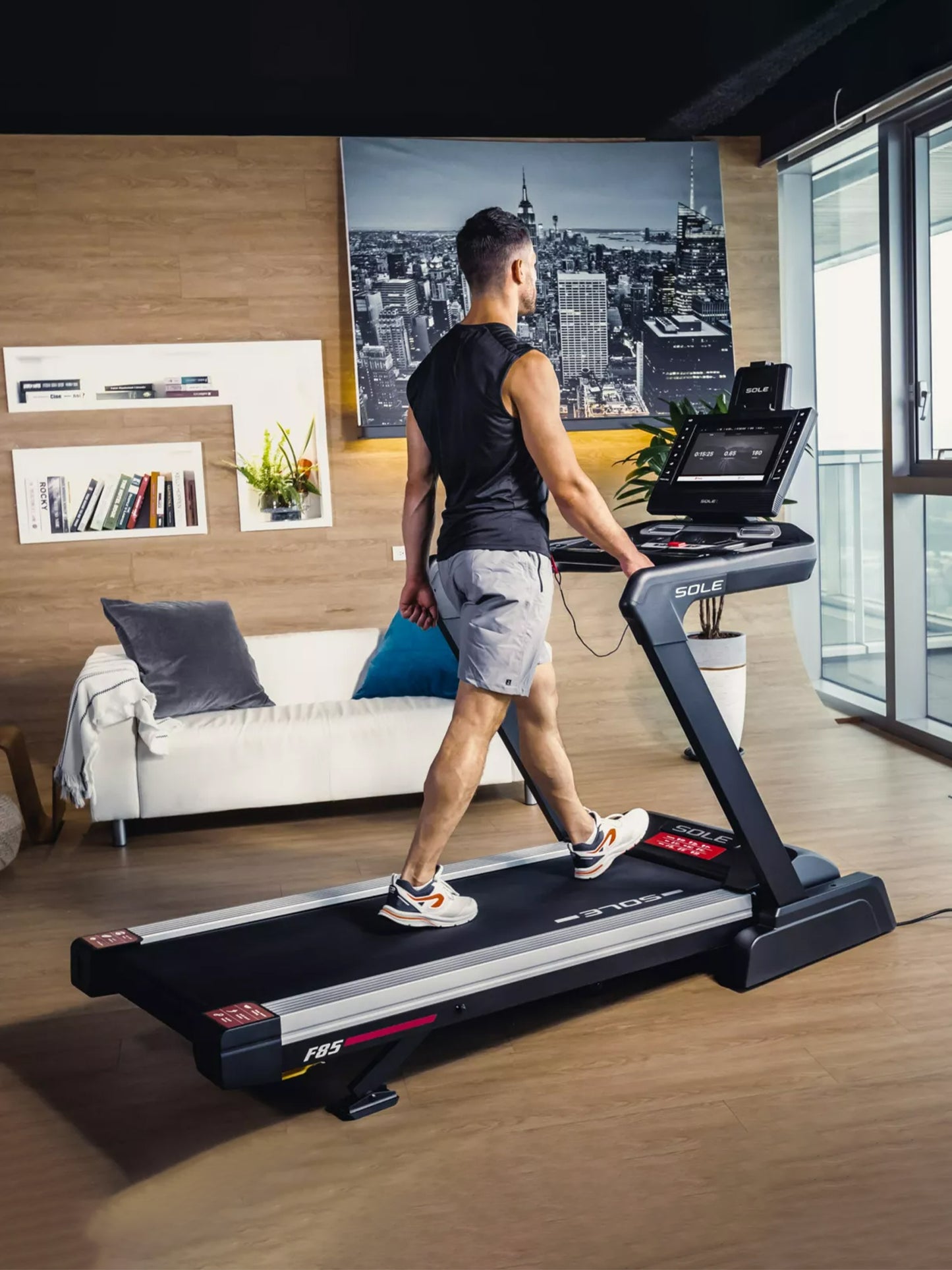 4 HP Sole F85 Treadmill, For Home, 150 | Premium Sole Fitness Collections | Sole Fitness