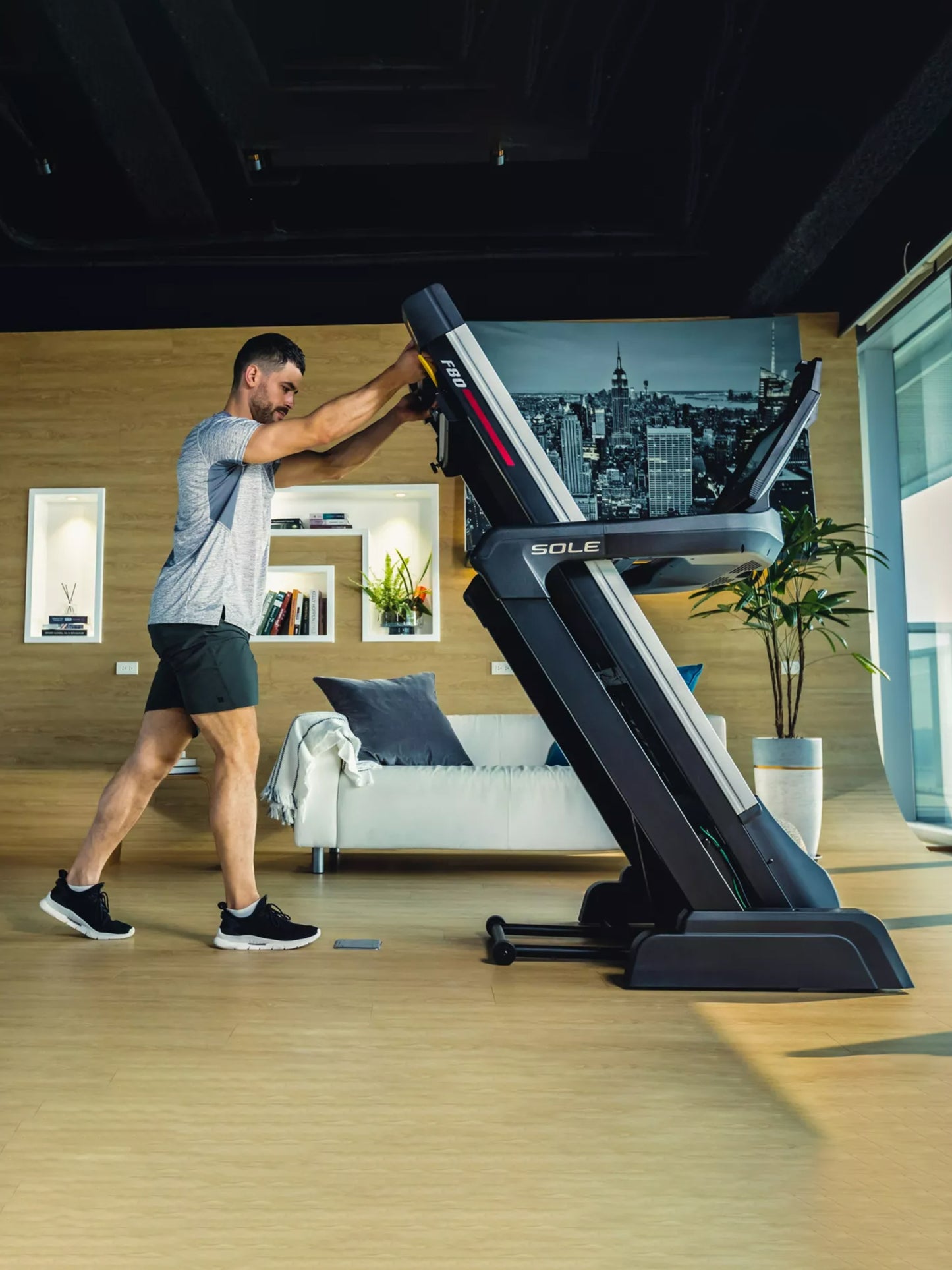 3.5 HP Sole F80 Treadmill, For Home | Sole Fitness Store