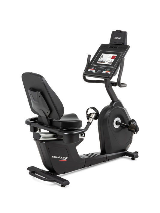 sole-fitness-lcr-exercise-bike-sole-Sole Fitness Light Commercial Recumbent Bike with 10.1" Touch Screen