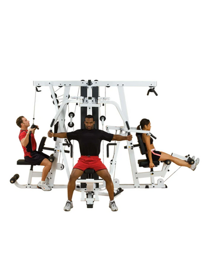 Body Solid EXM4000S Multi-Stack Gym With LP40S Leg Press
