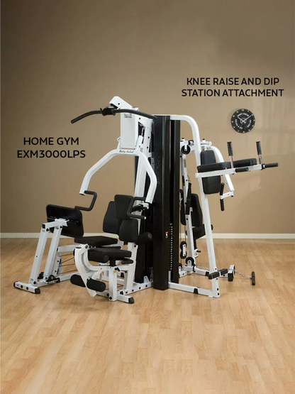 Body Solid EXM3000 Home Gym with VKR30 Vertical Knee Raise Attachment