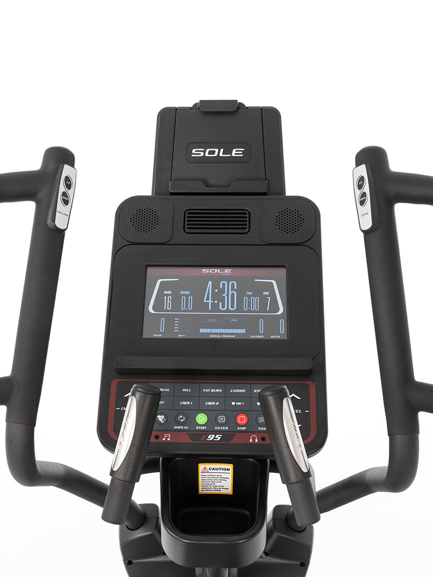 Sole E95 Elliptical | Sole Fitness Elliptical Cross Trainer E95 – Sole ...