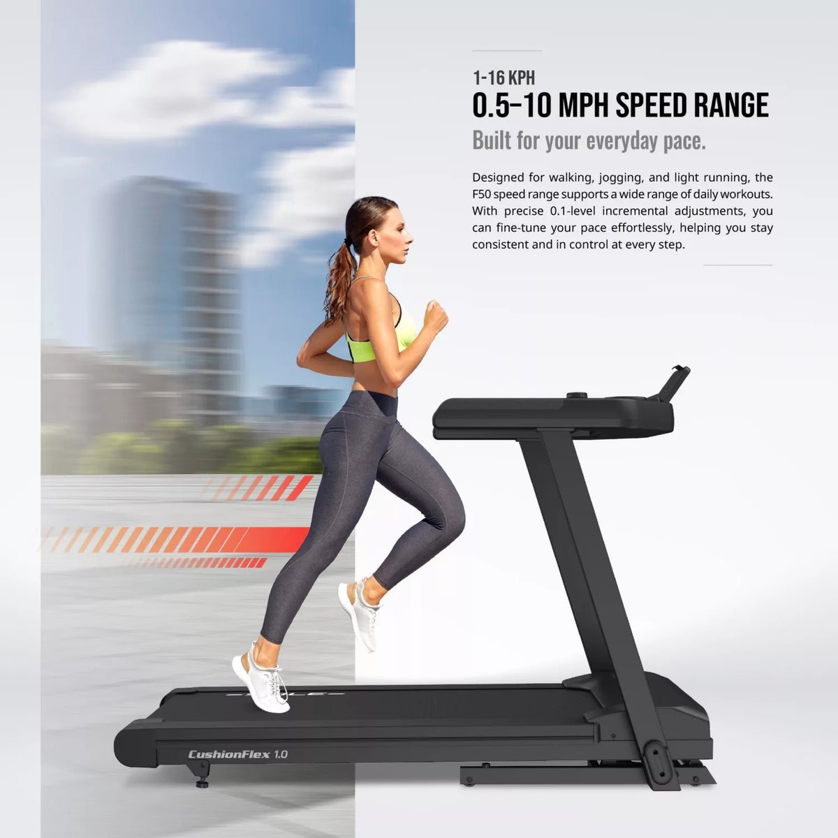 Sole Fitness F50 Folding Home Use Treadmill