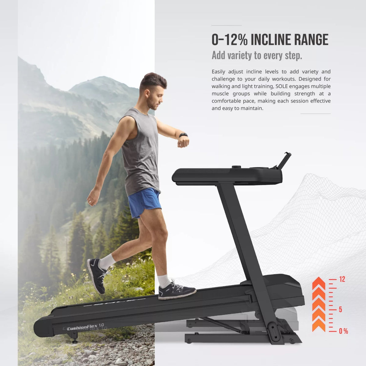 Sole Fitness F50 Folding Home Use Treadmill