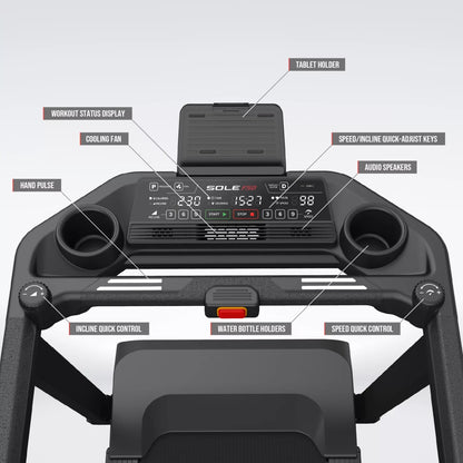 Sole Fitness F50 Folding Home Use Treadmill