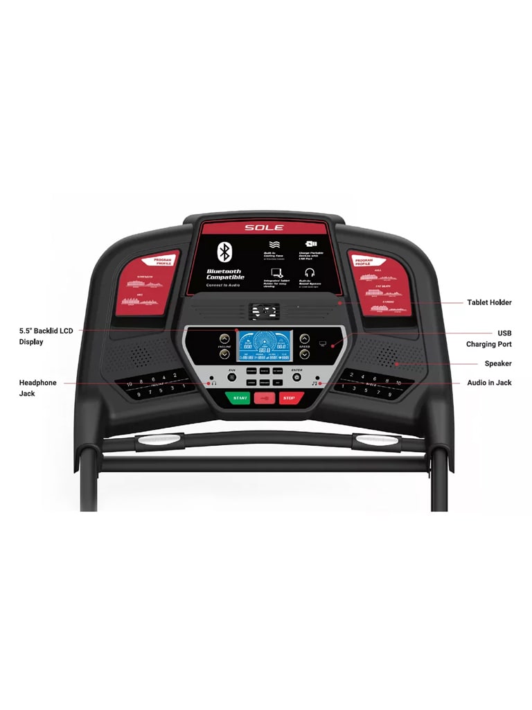 Sole Fitness F60 Treadmill Digital Heart Rate Monitor - Sole Fitness