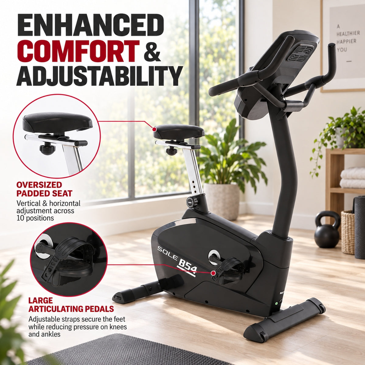 Sole Fitness F60 Treadmill + E20 Elliptical + B54 Upright Bike + R52 Recumbent Bike Bundle