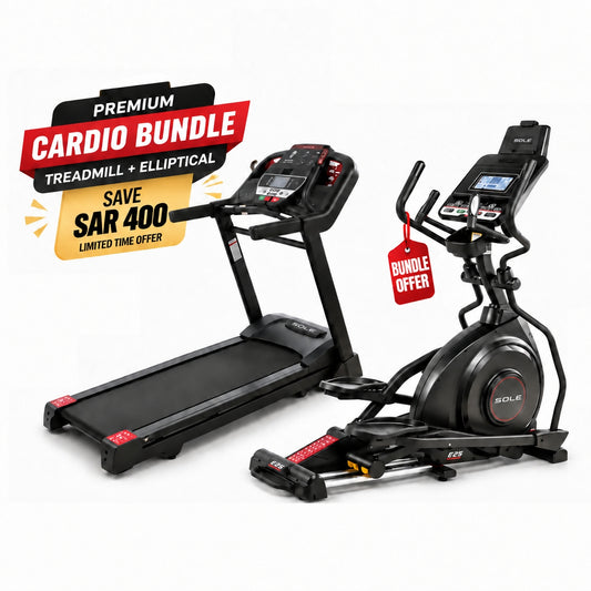 Sole Fitness F60 Treadmill + E25 Elliptical Trainer Bundle