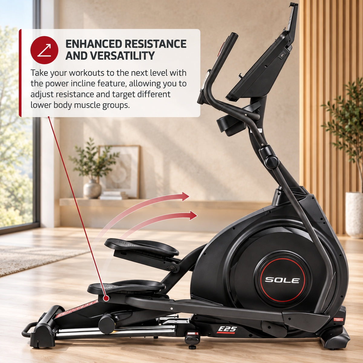 Sole Fitness F60 Treadmill + E25 Elliptical + R52 Recumbent Bike Bundle