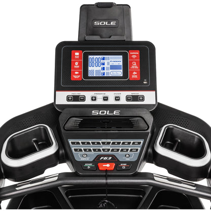 Sole Fitness F63 Smart Treadmill with Bluetooth & Whisper Deck