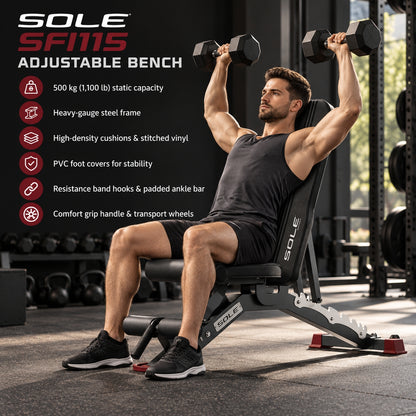 Sole Fitness SFI115 Adjustable Bench