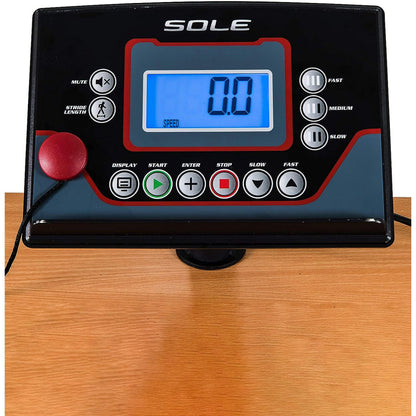 SOLE Fitness exercise machine control panel 